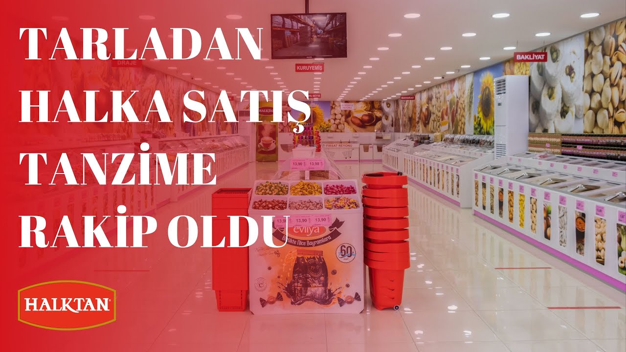 Tarladan halka satış tanzime rakip oldu